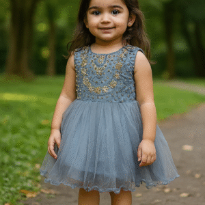 Elegant Chiffon Frock for Girl